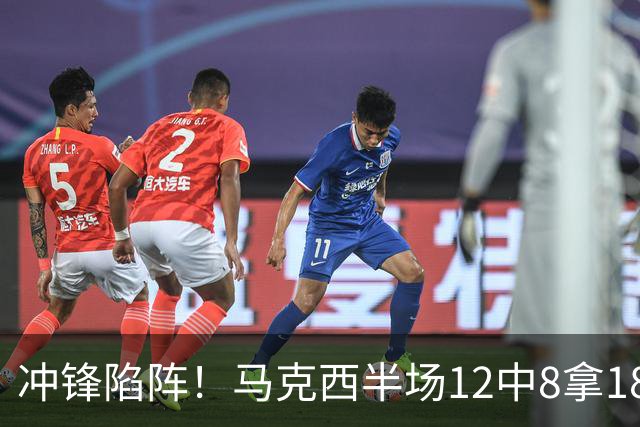 冲锋陷阵！马克西半场12中8拿18分3板2助 三分5中2