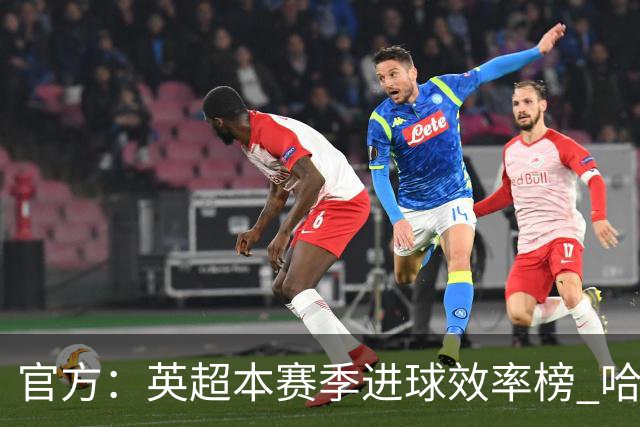 官方：英超本赛季进球效率榜 哈兰德第二杜兰第一