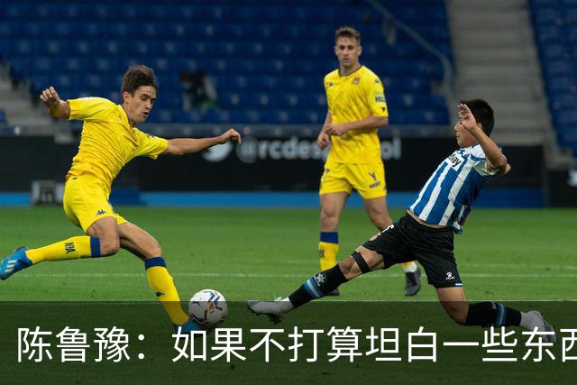 陈鲁豫：如果不打算坦白一些东西，他根本不会来